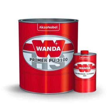Imagem de KIT Verniz PU 4100 750ml + Catalisador 3093 150ml Alto Sólidos - WANDA