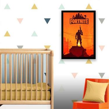 Imagem de Quadro Decorativo Poster Fortnite