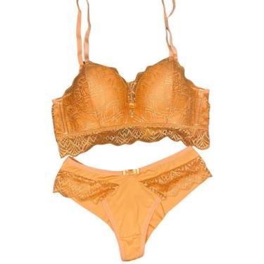 Imagem de Conjunto De Lingerie Thays Com Bojo E Aro.  - ANA JULIA MODA INTIMA, C