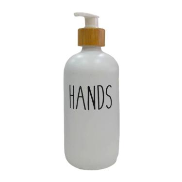 Imagem de Porta Sabonete Liquido 475 ml Branco N249144-3 - Quanhe