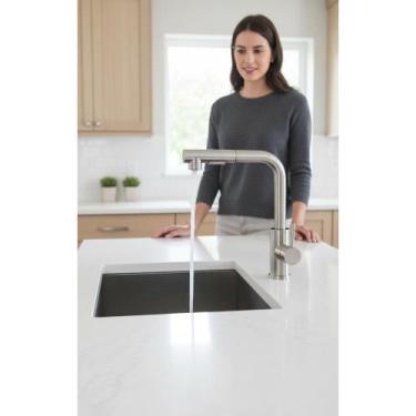 Imagem de Torneira Cozinha Gourmet Extensor Ducha Inox Escovado - Congratulation