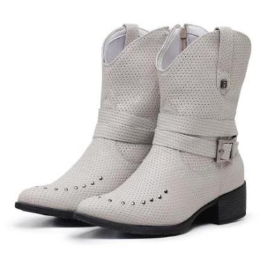 Imagem de Bota Rodeio Feminina Em Couro Mah Taylor-Feminino