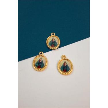Imagem de Pingente Religioso Nossa Senhora De Nazare - Ouro 18k - 01 Unidade - n