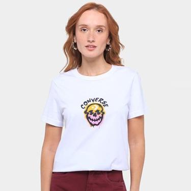 Imagem de Camiseta Converse Spray Skull Baby Feminina-Feminino