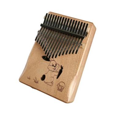 Imagem de Kit De Piano De Dedo Lydesy Kalimba De 17 Teclas, Afinado Manualmente,