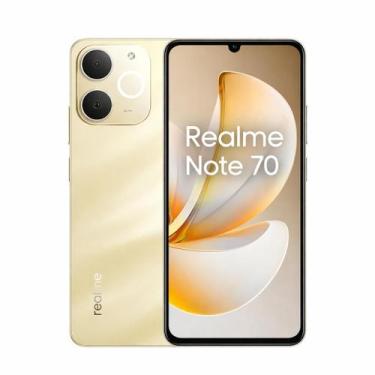 Imagem de Smartphone Realme Note 70 256GB,4GB RAM,Dual SIM,Tela 6,74 polegadas 9