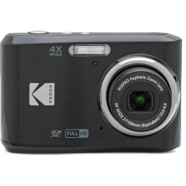 Imagem de KODAK Câmera digital PIXPRO Zoom FZ45-BK de 16 MP com zoom óptico de 4X, ângulo amplo de 27 mm e tela LCD de 2,7 polegadas (preto)