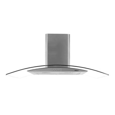 Imagem de Coifa de Parede 90cm Philco PCO90G Glass com Depurador e Exaustor e Lâmpada LED Inox 127V
