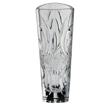 Imagem de VASO DECORATIVO ENFEITE PLANTA TRIANGULAR ECO CRYSTAL 17x6x6cm TRANSPARENTE