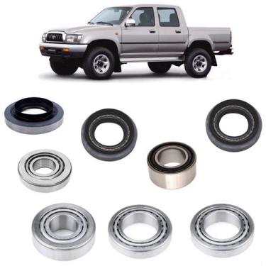 Imagem de Rolamentos Diferencial Dianteiro TOYOTA Hilux 1997 até 2001 LSD Kit - 