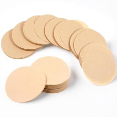Imagem de Filtros de Papel para Café Macuezu 64mm Redondos Sin Blanquear 300 uni