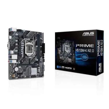 Imagem de Placa mae intel asus prime h510mf r30 ddr4 lga1200 10 e 11 geracao