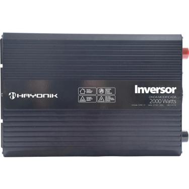 Imagem de Inversor Automotivo Hayonik MSW112 ONDA Modificada 2000W 12V/127V