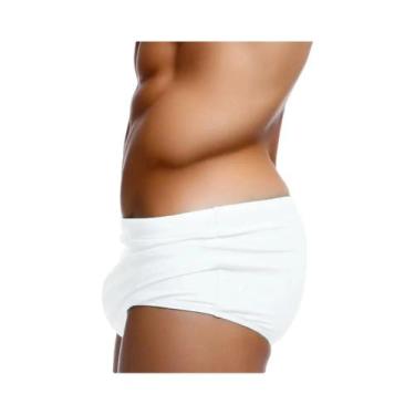Imagem de Sunga Boxer Preta Masculina Sexy Estilo Brasileiro Para Natação, Surf 