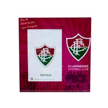 Imagem de Porta Retrato 1 Foto 15X10cm Vidro - Fluminense - mileno