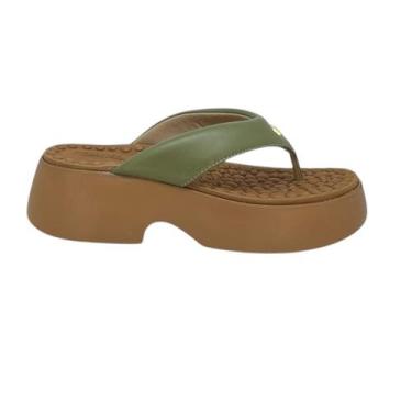 Imagem de Tamanco modare feminino plataforma casual 7210.206 verde, Verde, 36
