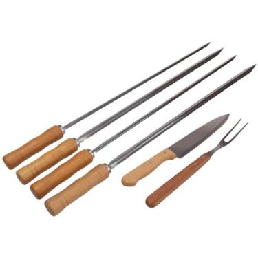 Imagem de Kit Churrasco Tramontina 26499/032 - 6 Peças