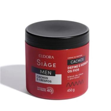 Imagem de Creme para Pentear Siàge Men Eudora 450g Cachos e Crespos - CACHEADOS/
