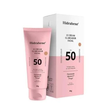 Imagem de CC Cream Clareador Facial FPS50 Hidrabene 40g