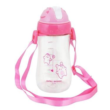 Imagem de Garrafa Infantil 460ml Squeeze- Jacki Design, gatinho pink