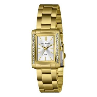Imagem de Relógio lince feminino lqg4827l26s1kx, DOURADO-PRATA, UN