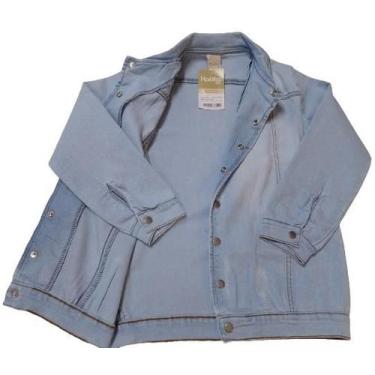 Imagem de Casaco / Jaqueta Jeans Luxo Juvenil Unissex Elastano Rf 2768 - Katita,