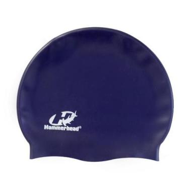 Imagem de Touca natação silicone hammerhead, Azul marinho