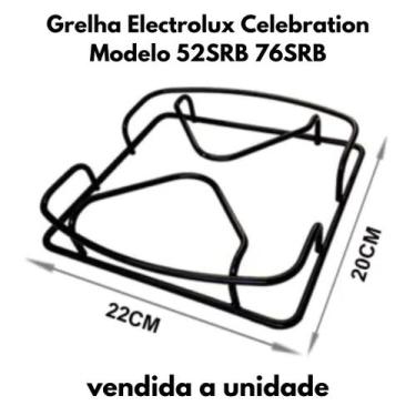 Imagem de Grelha de fogão Electrolux Celebration Modelo 52SRB 76SRB