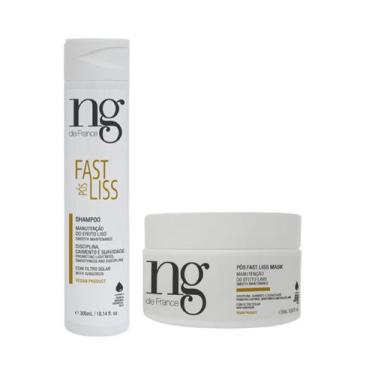 Imagem de Ng De France Kit Pós Fast Liss Shampoo 300ml e Máscara Hidratante Capi