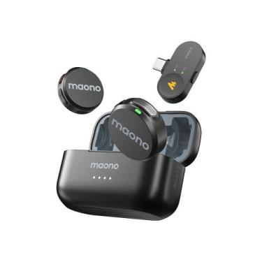 Imagem de Microfone De Lapela Sem Fio Maono Wave T5 USB Tipo C WM650