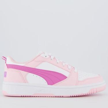 Imagem de Tênis Puma Rebound V6 LO Feminino Rosa, 35