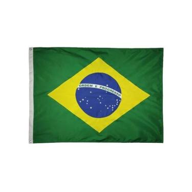 Imagem de Bandeira Oficial Do Brasil 68x98cm Dupla Face 1,5 Panos - BC ARTS ESPO