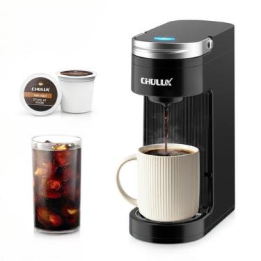 Imagem de Cafeteira CHULUX Slim de Dose Única para Cápsulas K-Cup, Portátil