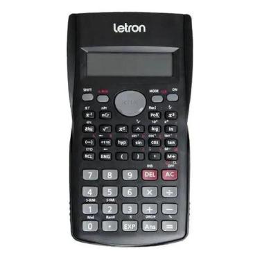 Imagem de Calculadora Científica Letron 240 Funções Com Capa