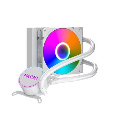 Imagem de Water Cooler MACH1 Logic, RGB, 120mm, AMD e Intel, Branco - GK120W