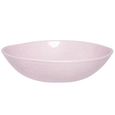 Imagem de Saladeira Ryo Pink Sand 26cm 1,6L em Porcelana com Esmalte Resistente Micro-ondas Rosa Oxford