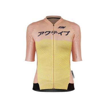 Imagem de Camisa asw active 2.0 feminina tokyo rosa m