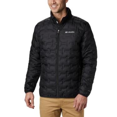 Imagem de Jaqueta Columbia Down Delta Ridge Sem Capuz Preto Masculino, Preto, XG
