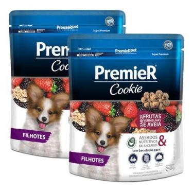 Imagem de Kit 2x premier cookie frutas vermelhas fht 250g