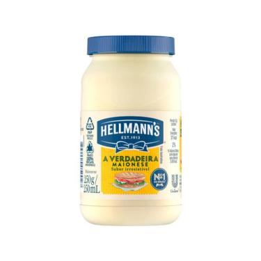 Imagem de Maionese Tradicional Hellmanns 250g - Hellmann'S