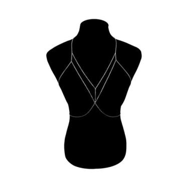 Imagem de Corrente De Corpo Dourada Em Camadas Para Mulheres, Joia De Verão, Cor