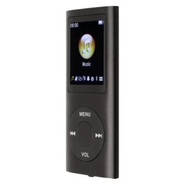 Imagem de Leitor de MP3 com tela LCD de 1,8 polegadas, som HiFi sem perdas, fino, leitor de digital portátil para estudantes, suporta memória expansível