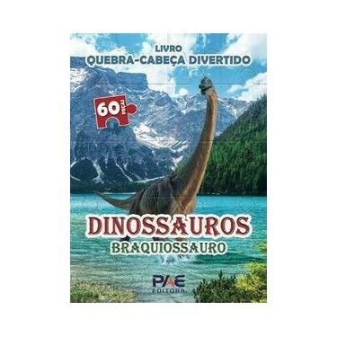 Imagem de Livro quebra-cabeça divertido - dinossauros branquiossauro - PAE Edito