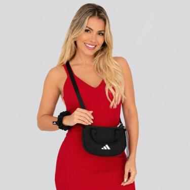 Imagem de Bolsa Adidas Motion Feminina Preta e Branca, Único