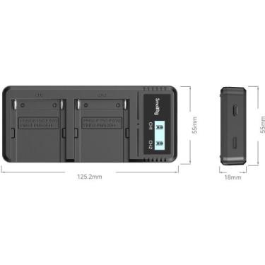Imagem de Carregador de Bateria Smallrig NP-F970 4086