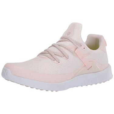 Imagem de PUMA Sapato de golfe esportivo Laguna Fusion Feminino, Água de rosa, puma branco, 5.5