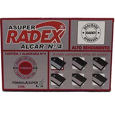 Imagem de Radex Almofada Carimbo N.4 , Vermelho