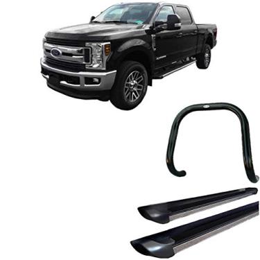 Imagem de Kit quebra mato s/barra+estribo personalizado preto F250