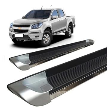 Imagem de Estribo S10 2012 a 2020 Alum personalizado Prata C/D