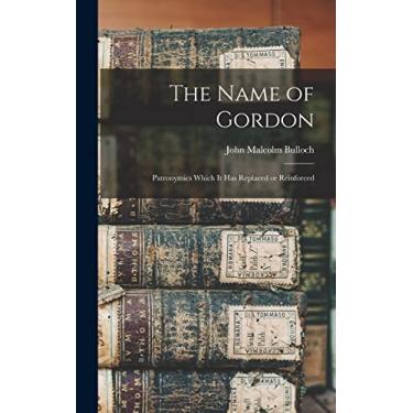 Imagem de The Name of Gordon: Patronymics Which It Has Replaced or Reinforced